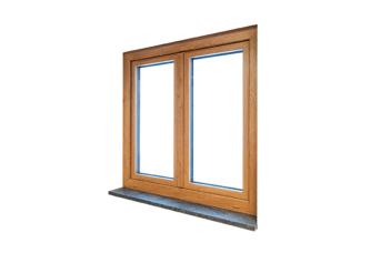 Kunststoff in dunkler Holzoptik